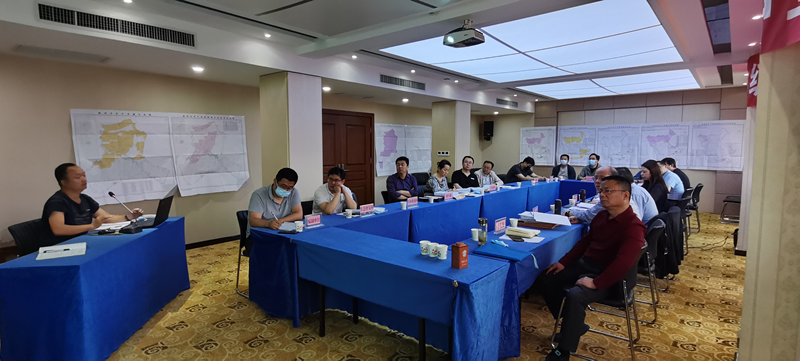 我公司承擔(dān)的咸陽(yáng)市三縣（市）礦產(chǎn)資源總體規(guī)劃（2021-2025）順利通過(guò)評(píng)審