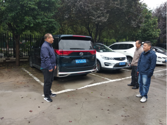 我公司&ldquo;國慶&rdquo;期間檢查車輛封存、值班情況