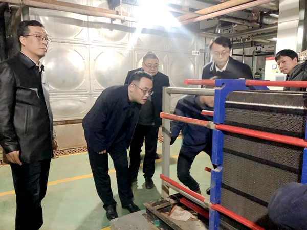 劉勐一行到我公司調(diào)研指導工作